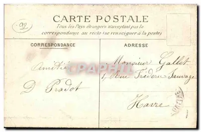 Saint-Cloud — Pomnik Gounoda — C.M. n°50 — Rewers