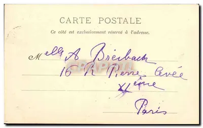 Saint-Cloud — Rada Miejska — P. Marmuse, Paryż, nr 20 — Rewers
