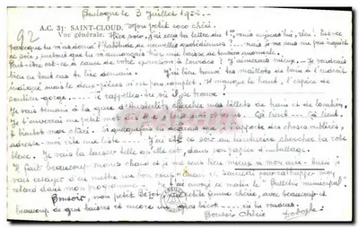 Saint-Cloud — ogólny widok — A.C. 31 — Rewers