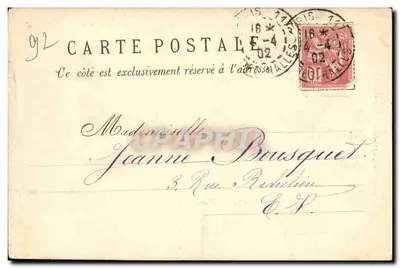 Fabryka Porcelany — Sèvres — Ch. Mandron, Fotograf i Wydawca w Saint-Cloud — Rewers
