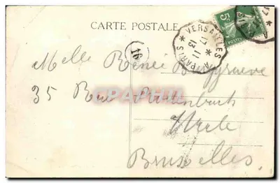 SÈVRES — Panoramiczny widok Villas w dzielnicy Gare i Bruyères — F. F. Paris, n° 114 — Rewers