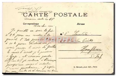 Suresnes — Mont Valérien i Zamek Landes — Ogólny widok — E.M. — Rewers