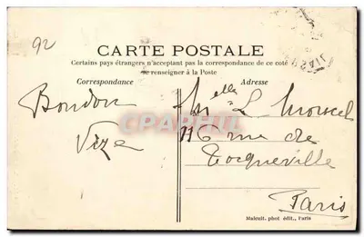 VILLE d'AYRAY — Nos Bosques — C. M. n°441 — Verso