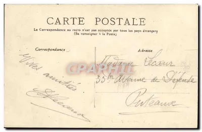 Ville-d'Avray – 20 – Mały Miejsce, Artystyczna Widok — F. C. F. Wydawca — Rewers