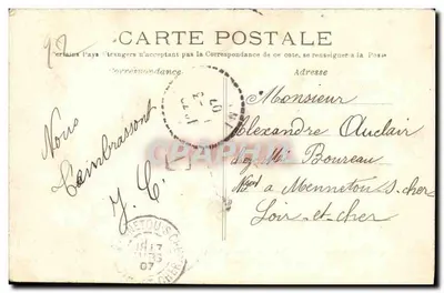 Park w Saint-Cloud — Republika ozdabia Sztukę i Przemysł — G. Baudinière Rueil — Rewers