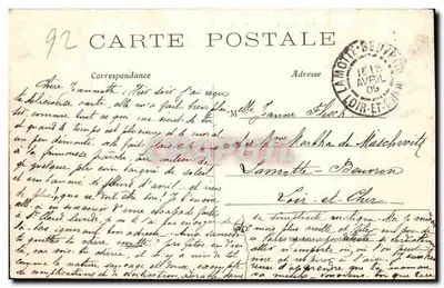 Saint-Cloud — Wodospad — Nowoczesna pocztówka n°751 — Rewers