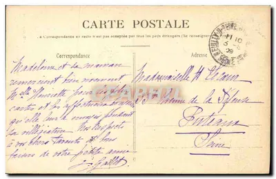 Saint-Cloud — Pomnik Gounoda — wydawca Abetille, nr 31 — Rewers