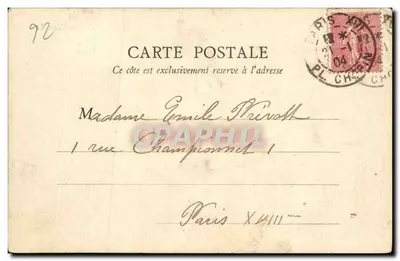 Saint-Cloud — Hotel de Ville — B. F. Paris — Rewers
