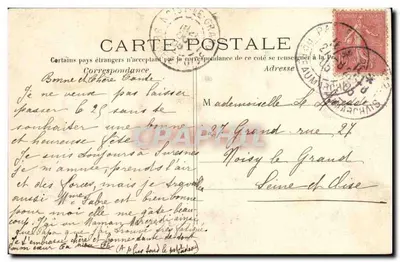 Suresnes — As Margens do Sena — C. M. Paris — Verso