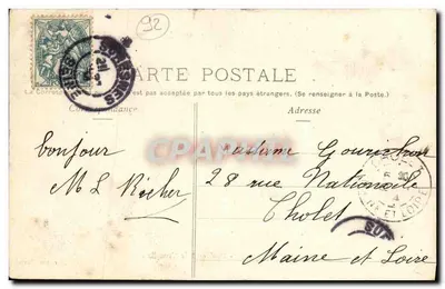 Suresnes — Bulwar Versaille — P. Marrouse, Paryż, nr 30 — Rewers