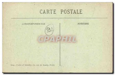 Suresnes. Widok z miejsca zwanej « Belle Cycliste » — seria 47 — Wyd. Fotograficzne « L'Abelle » — Rewers