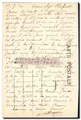 Clichy — Atelier du Printemps — E.M. — n°2219 — Rewers