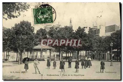 Colombes - Praça da República — Imp. Petitdemange, n°34