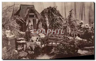 Jardim Japonês — Exposição de Horticulura — Maio 1929 — A. Posmourny, Rue Hoche, Colombes (Seine)