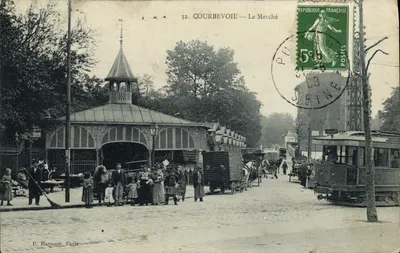 Courbevoie — Der Markt — P. Marmuse, Paris, n°32