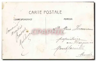 Courbevoie — automobile floreale — editore sconosciuto, numero di serie non visibile — Verso