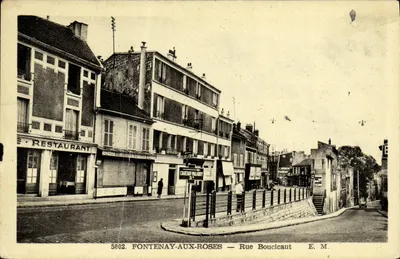Fontenay-aux-Roses — Rue Boucicaut — Éditeur E. M. n° 5802