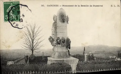 Garches — Monumento da Batalha de Buzenval — E. L. D.