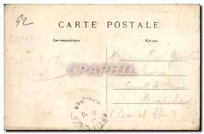 Garches (S.-et-O.) — Instituto Pableur, o riacho e o ponte do Lago de Villeneuve — Verso