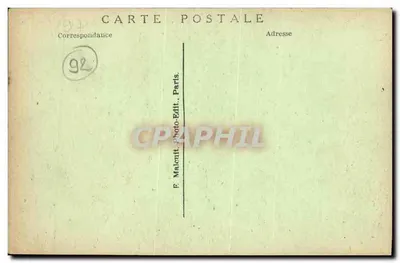 ISSY-les-MOULINEAUX — イッシー＝レ＝モリネーのタバコ工場E. M.の全景 — 番号2650 — 裏面