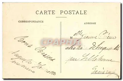 Asnières — As margens do rio Sena — Editor desconhecido, n°13 — Verso