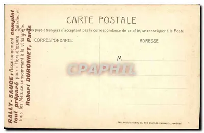 Asnières - A Rue du Progrès, perto da Estação — H.S. Asnières, n°48 — Verso