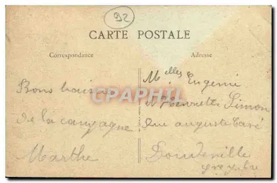 Asnières — Cimitero dei Cani — B.F. PARIS 59 — Verso