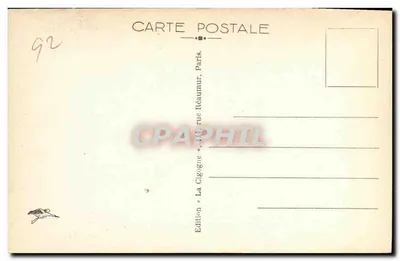 Asnières (Seine) — Katedra św. Geneviève — Graphil — Rewers