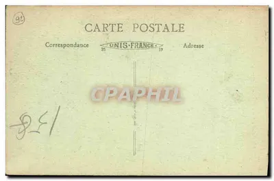 Asnières - O Hotel de Ville — editor L. C. Sorel, n° 260 — Verso