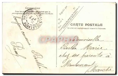 Asnières — Il Cimitero dei Cani — V.P. Paris N° 58 — Verso