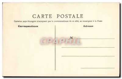 Guarda do objeto — Liga de Segurança Pública da Cidade de Asnières — B. F., Paris — Verso