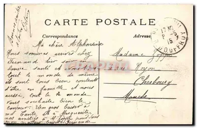 Levallois-Perret — Giardini del Comune, La Statua, à l’Essor — Edit. J. Vialon, n°41 — Verso