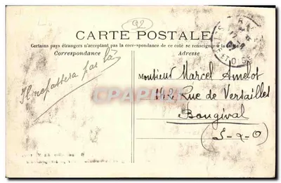 Étang de St-Cucufa — Widok panoramiczny — G. Paudinière, n°33 — Rewers