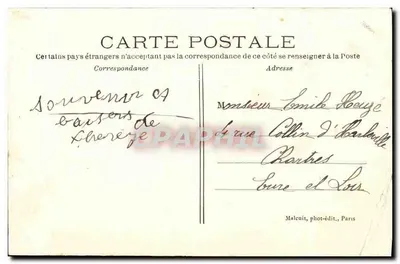Un'idea di Meudon — Meudon — Legrand Phot. — Verso