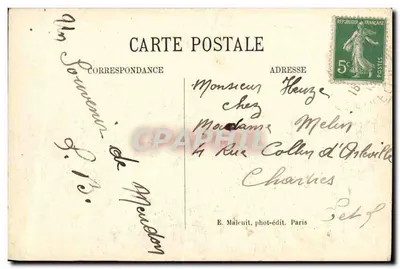 Meudon — The Large Lawn of the Observatory — E. M. — Back