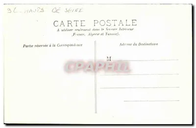 Meudon — A Observatórios — A.D. Paris — 10. — Verso
