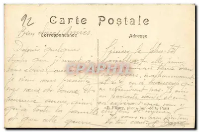 Bellevue-Meudon — Pętla Seiny, Most Sèvres, Saint-Cloud, Wyspa Séguin, Sèvres, Boulogne i Wzgórze Valérien — E. Fleury, fot. Wyd., Paryż — Rewers
