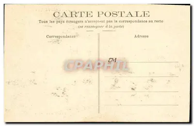 Fort do Mont-Valérien — Entrada Principal — Marca « Abellie & Cie » — Verso