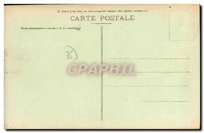 Costa da Esmeralda — As margens da Rance — Edição Gaudin, St-Malo (L.-et-V.) — Verso