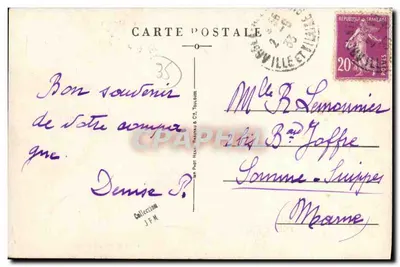 Okręgi Argentré-du-Plessis — Zamek na Skalach — wydawca: Un Phot. Hébert & Cie, Toulouse — Rewers