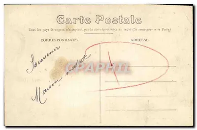 Argentré-du-Plessis (I.-et-V.) — Wolna Szkoła Chłopców — Mary-Rousselière, Rennes — Rewers