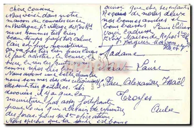 Baguer-Morvan (I.-et-V.) — Praça da Igreja — À esquerda, a Prefeitura — Verso