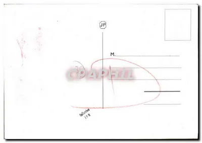 La Baussaine — chegada de carro — editor não visível — Verso