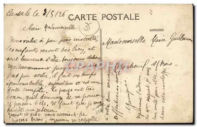 Cancale — Le Bas de la Rue du Port — A. Lamiré Editeur, Rennes — Verso