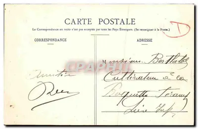 CANCALE - Widok na falach z wysokiej klify — wydawca St-Vilain, nr 1014 — Rewers