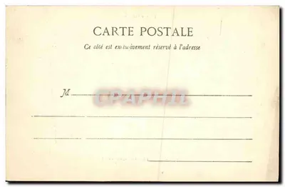 Brzeg Złotego Kamienia — Le Rocher — G.F. — kolekcja Crolard, Cancale — Rewers