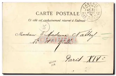 Cancale — Sortowanie ostryg — G. Lukensbounton, nr 2606 — Rewers