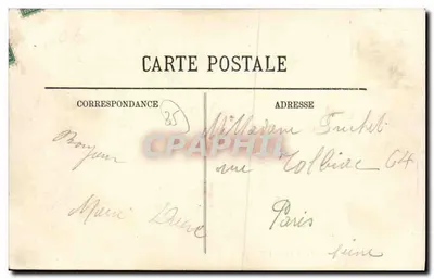 Cancale — Les Parcs aux Huitres — Édition Legros, n°39 — Rückseite