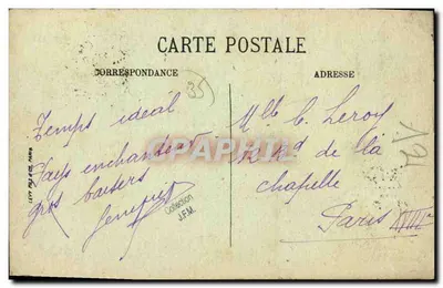 Cancale — O Calvário da Houle — LL — Verso