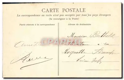 Côte d'Émeraude — Junge Jungen und Mädchen am Baden — HLM, n°732 — Rückseite